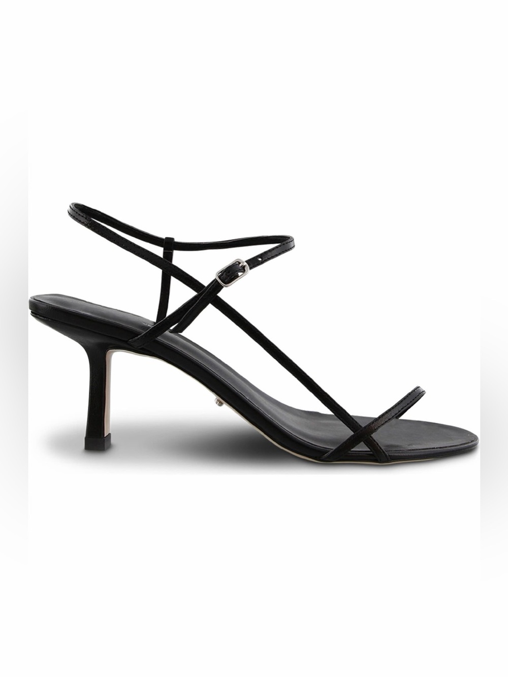 Tony Bianco Black Strappy Caprice Ankle Strap Heel Size 10